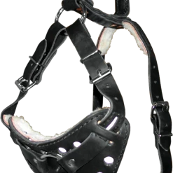 Leather Reflective Standing Handle Harness