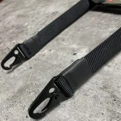 Rigid Clip-On Service Dog Bridge Handle W/Chrome Service Dog ID Band - 12" -Puppy`s Store 704501 3 full 60925.1638911494