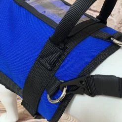 Rigid Clip-On Service Dog Bridge Handle W/Chrome Service Dog ID Band - 12" -Puppy`s Store 704501 5 full 30559.1638911498