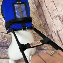 Rigid Clip-On Service Dog Bridge Handle W/Chrome Service Dog ID Band - 12" -Puppy`s Store 704501 8 full 29160.1638911503