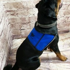 Custom Logo/Text Service Dog Starter Cape W/ Zipper Pockets -Puppy`s Store 707511 5 full 35365.1644616429