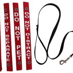 Service Dog Identification Leash Wrap Set + Free Leash -Puppy`s Store 707516 2 full 09811.1638911513