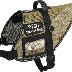 Mesh Vest With Handle & Clear ID Pocket -Puppy`s Store 707527CO full 20849.1655118350