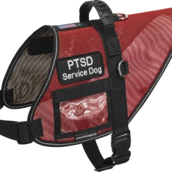 Mesh Vest With Handle & Clear ID Pocket