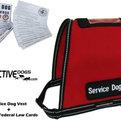 Service Dog ID Cape Vest + Free ADA Federal Law Cards -Puppy`s Store 707532 10 full 28932.1638911471