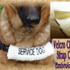 Sherpa Chest & Girth Strap Cover With Embroidery -Puppy`s Store 707539AD2 84884.1638911396