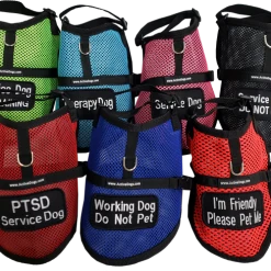 Mesh Service Dog Vest - Sm/Med Dog -Puppy`s Store 707547 102 full 38134.1638911373