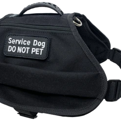 Service Dog Saddle Bag Harness Vest W/ Removable Packs -Puppy`s Store 707552 108 full 57363.1646859035