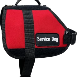 Service Dog Saddle Bag Harness Vest W/ Removable Packs -Puppy`s Store 707552 109 full 04469.1646859035