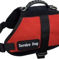 Service Dog Saddle Bag Harness Vest W/ Removable Packs -Puppy`s Store 707552 111 full 97043.1646859035