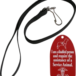Handler ID Tag With Lanyard
