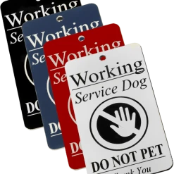 Working Service Dog ID Tag -Puppy`s Store 7075538bk 1 full 29476.1638911392