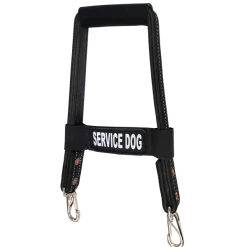 Leather Reflective Snap-On Bridge Handle