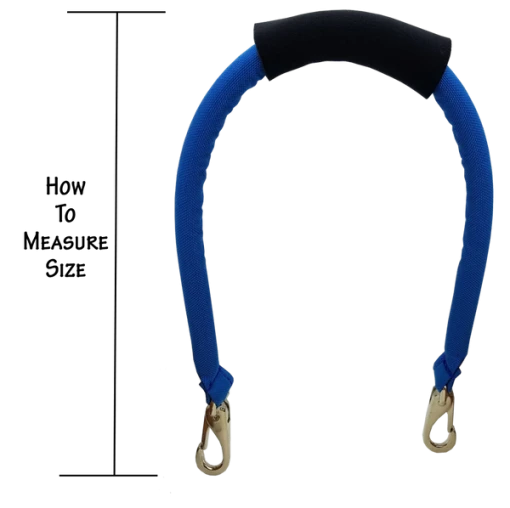 Padded Cordura Clip-on Bridge Handle -All Colors W/ Service Dog ID Band -Puppy`s Store 7075551Measure full 95642.1644234141