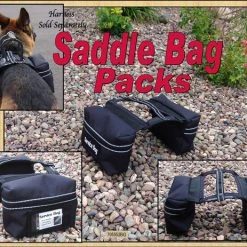 Saddle Bag Packs For Heavy Duty Mobility Harness -Puppy`s Store 7075552BG 3 full 24999.1638911422