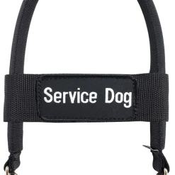 12" Nylon Clip-on Bridge Handle W/Service Dog ID Band