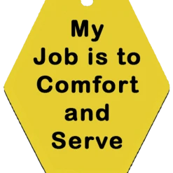 Engraved Plastic Therapy Dog Tag -Puppy`s Store 7075565TD 2 full 75291.1638911362