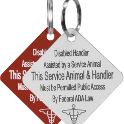 Disabled Handler With Service Dog Tag -Puppy`s Store 7075569 11 full 31706.1638911341