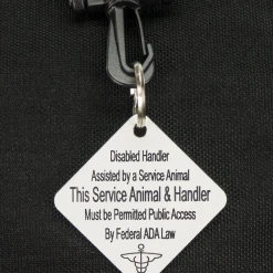 Disabled Handler With Service Dog Tag -Puppy`s Store 7075569 4 full 91261.1638911338