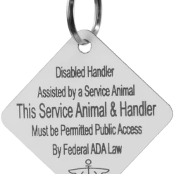Disabled Handler With Service Dog Tag -Puppy`s Store 7075569 5 full 83437.1638911341