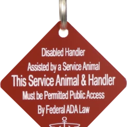 Disabled Handler With Service Dog Tag -Puppy`s Store 7075569 7 full 16914.1638911347