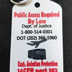Service Dog Metal Identification Tag Double Sided -Puppy`s Store 707556MDT 15 full 91210.1638911423