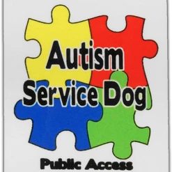 Service Dog Metal Identification Tag Double Sided -Puppy`s Store 707556MDT 17 full 64486.1638911409