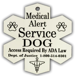 Engraved Medical Alert Dog Tag For Service Dogs -Puppy`s Store 7075573 1 full 49539.1638911398