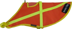 Safety Reflective Fleece Lined Vest W/ Handle & Patches
