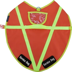 Safety Reflective Fleece Lined Vest W/ Handle & Patches -Puppy`s Store 707559 7A full 04483.1638911397