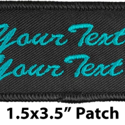 Custom Embroidered Text Patch -Puppy`s Store 707560CT 9 full 63536.1651489682