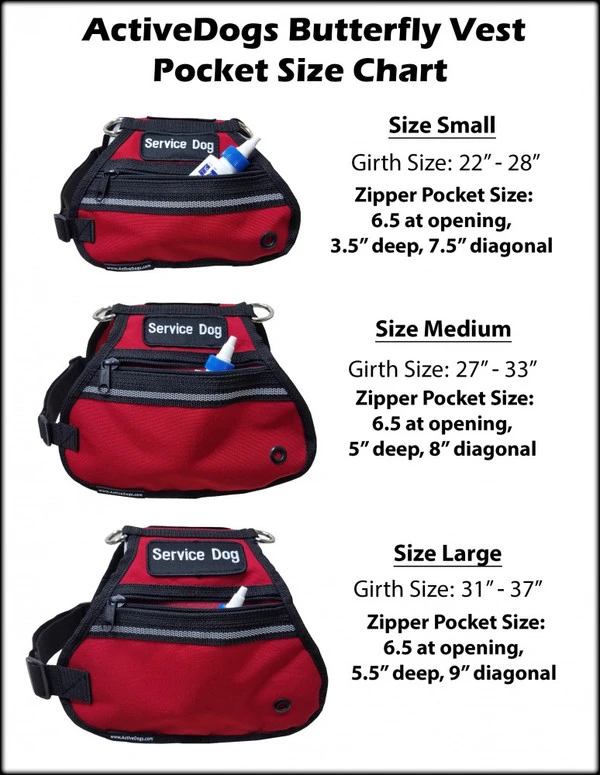 Butterfly Cape Service Dog Vest With Pockets 4 Butterfly Cape Service Dog Vest With Pockets - Image 4