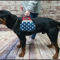American Patriotic Service Dog Dual Pocket Vest -Puppy`s Store 707574 5 full 21557.1638911530