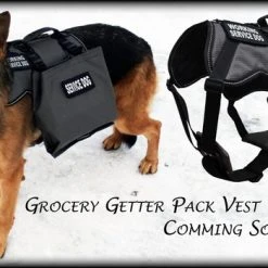 Service Dog Saddle Bag Grocery Getter Harness Vest -Puppy`s Store 707579 25 full 91359.1638911473