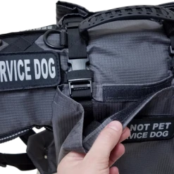 Service Dog Saddle Bag Grocery Getter Harness Vest -Puppy`s Store 707579 3 full 20726.1638911459