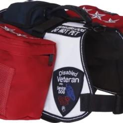 Patriotic Tri Pack Service Dog Vest -Puppy`s Store 707584 2 full 59544.1638911454
