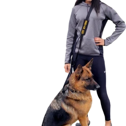 Service Dog Hands Free Leash - W/ Molded Handle -Puppy`s Store 707613 20 full 53977.1638911453