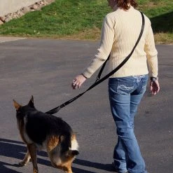 Service Dog Hands Free Leash - W/ Molded Handle -Puppy`s Store 707613 7 full 57717.1638911451