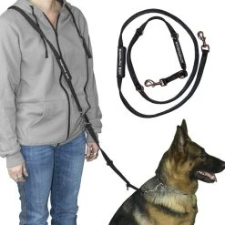 Hands Free Crossbody Service Dog Leash 21 Hands Free Crossbody Service Dog Leash -Puppy`s Store 707615 4 full 63006.1654083508