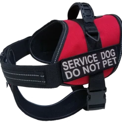 Padded Air-Tech Service Dog Harness Vest - 13 Color Variety -Puppy`s Store 707644 1 full 98303.1638911462