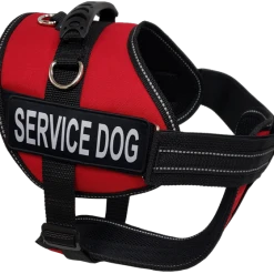 Service Dog Starter Kit - Padded Air-Tech Service Dog Harness Vest + Clip-on Bridge Handle & More -Puppy`s Store 707645 103 full 40339.1653306090