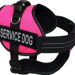 Service Dog Starter Kit - Padded Air-Tech Service Dog Harness Vest + Clip-on Bridge Handle & More -Puppy`s Store 707645 106 full 90990.1653306090