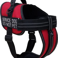 Padded Air-Tech Service Dog Harness Vest - 13 Color Variety
