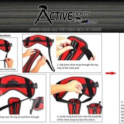 Service Dog Starter Kit - Padded Air-Tech Service Dog Harness Vest + Clip-on Bridge Handle & More -Puppy`s Store 707647 21 full 64901.1653306090