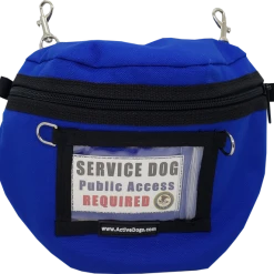 Service Dog Clip-on Large Bag W/ ID Window -Puppy`s Store 707761 12 full 85256.1638911519