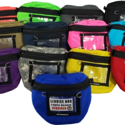 Service Dog Clip-on Large Bag W/ ID Window -Puppy`s Store 707761 6 full 49255.1638911529