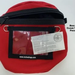 Service Dog Clip-on Large Bag W/ ID Window -Puppy`s Store 707761 8 full 01322.1638911533