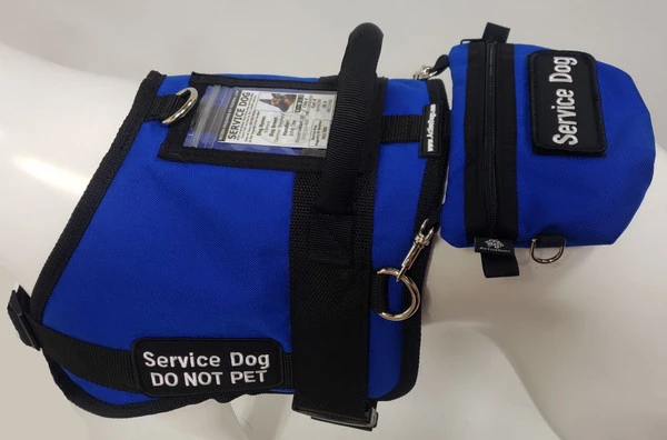 Service Dog Clip-on Small Bag W/ Patch 3 Service Dog Clip-on Small Bag W/ Patch - Image 3