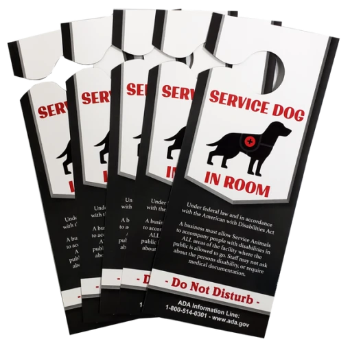 Premium Service Dog Travel Kit + 2 Identification Cards + Travel Tag + Service Dog Pouch + Free Digital Copy -Puppy`s Store 707762 4 full 08257.1638911360
