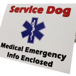 Premium Service Dog Travel Kit + 2 Identification Cards + Travel Tag + Service Dog Pouch + Free Digital Copy -Puppy`s Store 707762 6 full 41188.1638911367